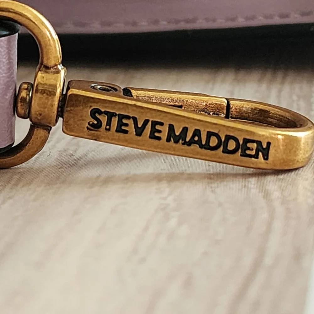 Steve Madden Bevelyn Purse Crossbody Plum Brand New With Tags - Picture 9 of 17